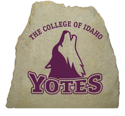 College of Idaho Yotes Sandstone FanRock®